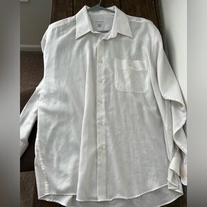 Saint Laurent - YSL white dress shirt 17 XL - 34-35